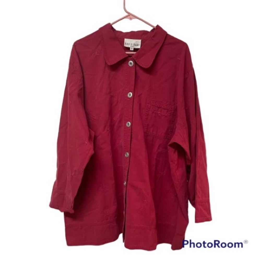 Beautiful Retro David Dart Button Down 3xl Long S… - image 7